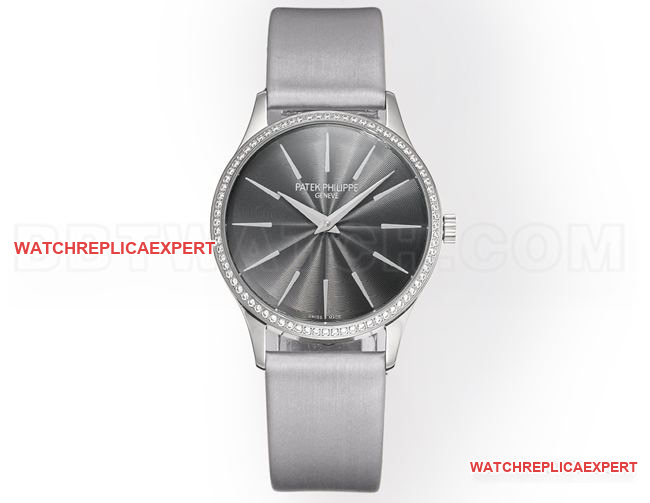 Patek Philippe Calatrava 4997 GS Factory Ultra-Thin CollectWatch with Deep Gray Dial and Fully Automatic Movement