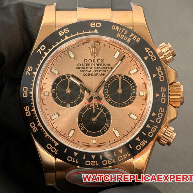 Rolex Daytona CBD Factory Original Factory CollectWatch, 40mm 18k Eternal Rose Gold Case Caliber 4130