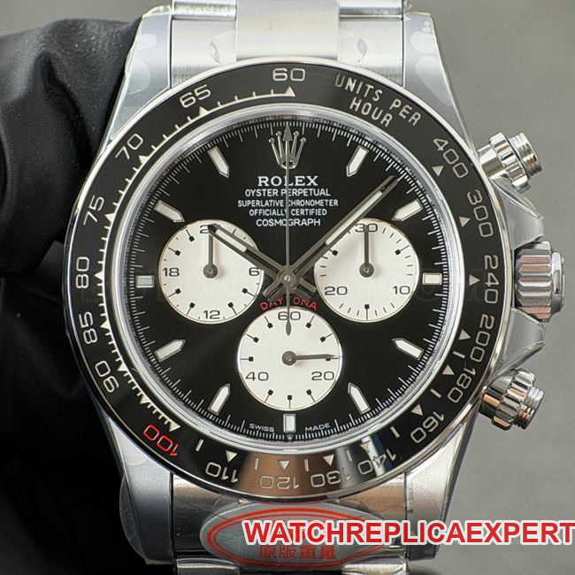 Rolex Daytona Original Factory CollectWatch CBD Factory 40mm Black Dial 4132 White Gold Le Mans
