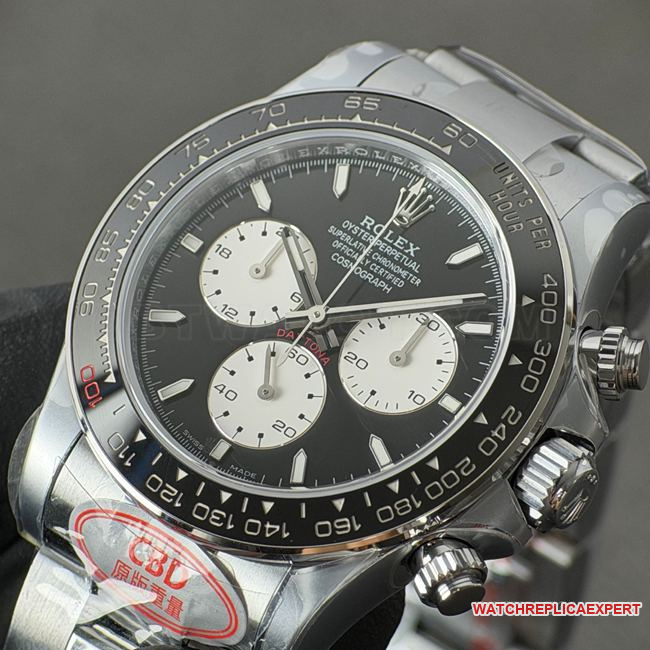 Rolex Daytona CBD Factory Le Mans 40mm Black Ceramic Dial Top-Grade Replica
