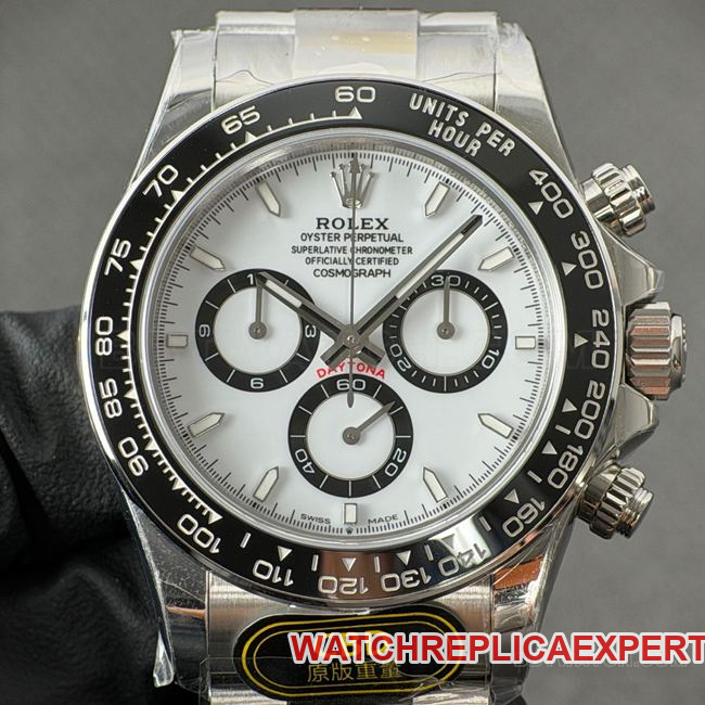 CBD Factory Top-Quality CollectRolex Daytona White Dial Steel Bracelet 4131