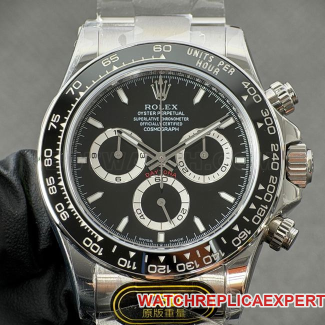 Rolex Daytona Super Clone with Black Cerachrom Dial — CBD Factory 4131 Chronograph Collect