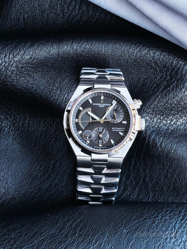 KR Factory Vacheron Constantin Vacheron Constantin Overseas 47450 Grey Dial Replica, 42mm Stainless Steel Case