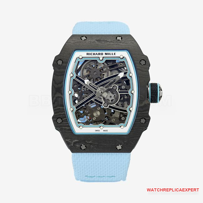 Richard Mille RM067-02 Cadran squelette UMI Factory avec fibre de carbone et verre saphir