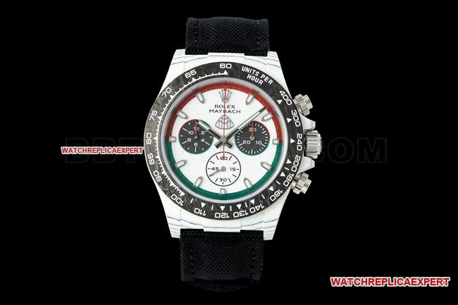 ANT Factory Rolex Rolex Rolex Daytona White Dial 4130 Super Clone – Carbon Fibre Case & Chronograph
