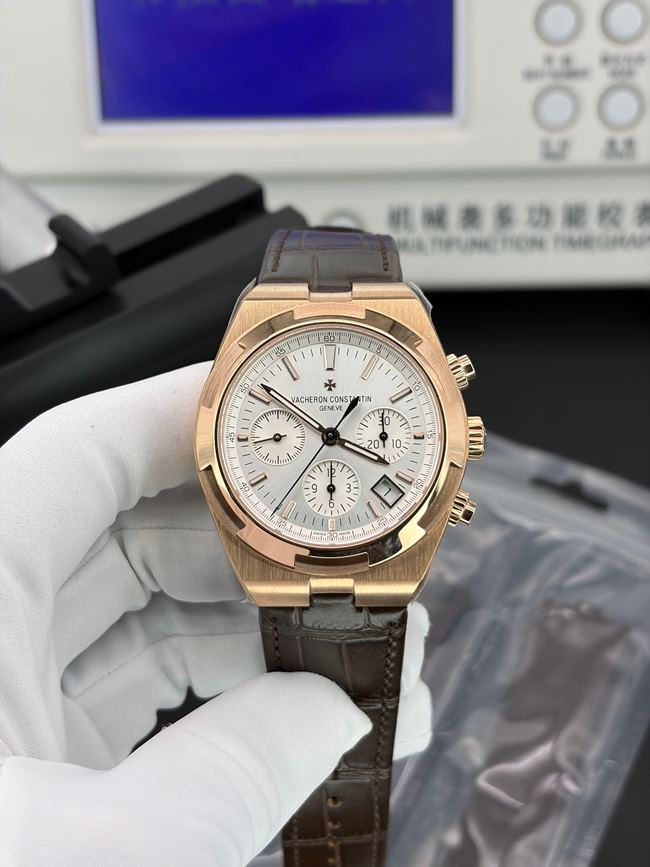 Top-tier 8F factory Vacheron Constantin Overseas 5500V with quick-release interchangeable strap system