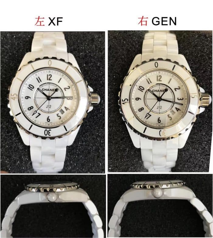 Chanel J12 Women's Ceramic Top Replica Watch: Precision Molds and Authentic Comparison Review