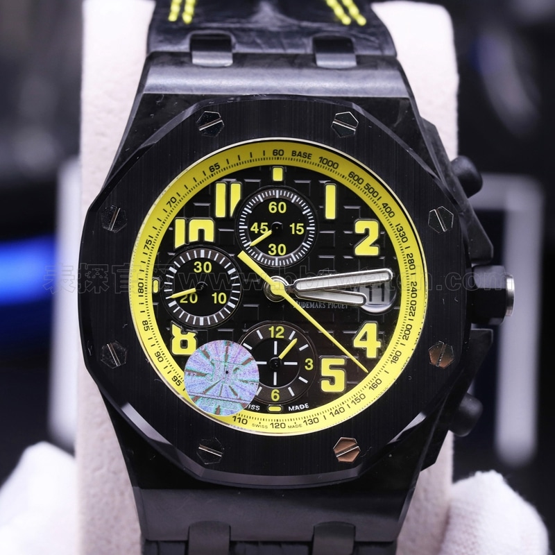JF Factory Audemars Piguet Royal Oak Offshore 26176FO: Gehäuse aus Kohlefaser, Lünette aus schwarzer Keramik, Nachbildung des Uhrwerks 3126 im Test