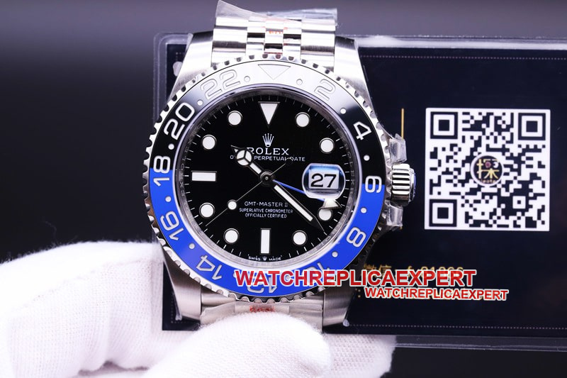 V9 Factory Rolex GMT-Master II 126710: Super Clone with Exceptional Gloss and Black-Blue Bezel Review