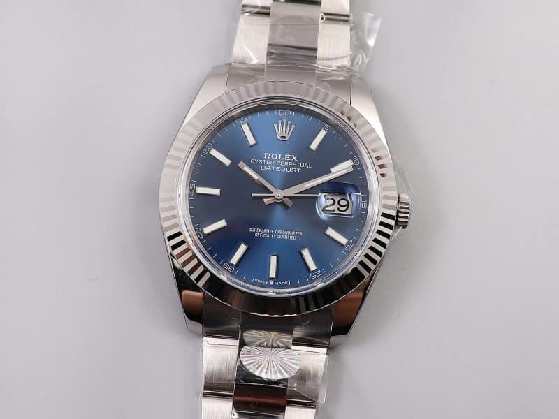 Rolex Datejust 41 116334-72210 V3 Version Blue Dial 904L Steel Super Clone Watch