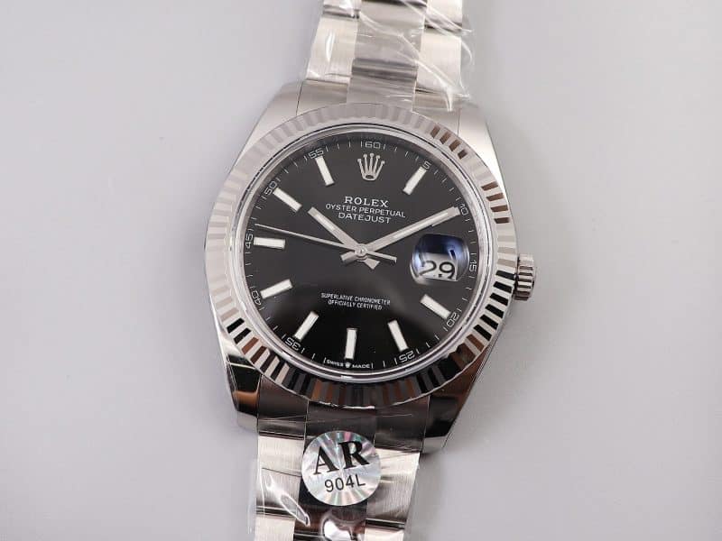 Rolex AR Factory Rolex Datejust 126334 Black Dial 904L Stainless Steel V3 Latest Generation 41mm Top-Quality CollectWatch