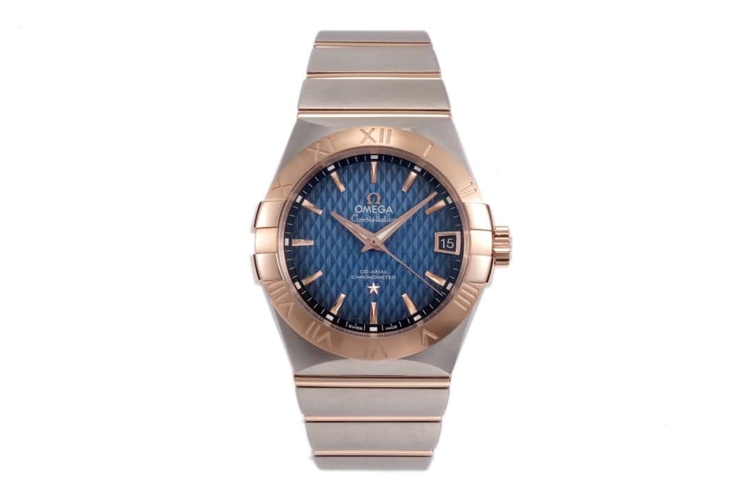 VS Omega Constellation Blue Dial 8500 Mechanical Watch High-End Original Factory Quality Version