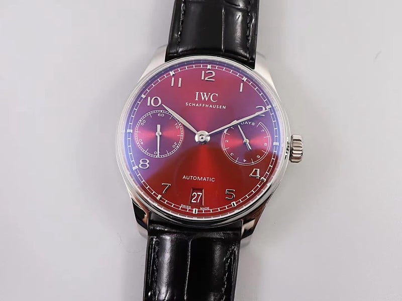 IWC YL Factory CollectPortuguese 7 Day Chain New Disc V5 Upgraded Moving Display Small Seconds Watch
