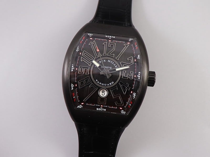 Frank Muller V45 Tonneau Series Striking Black Automatic Watch, ZF Production