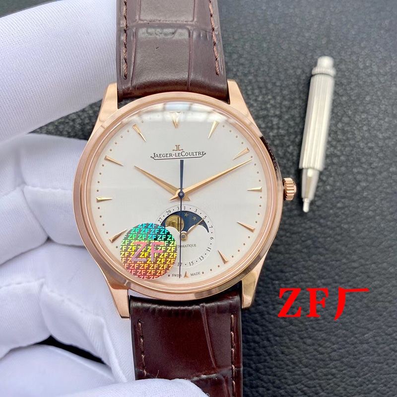 Réplique Jaeger-LeCoultre Master Moonphase : comparaison de la qualité d'usine ZF et TW