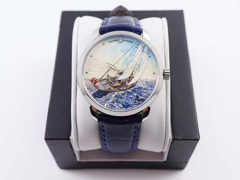 Ulysse Nardin CollectGilt Classic Series Limited Edition 3203-136LE-2/MANARA.01 Large Factory Fine Imitation Quality Review Collector’s Item
