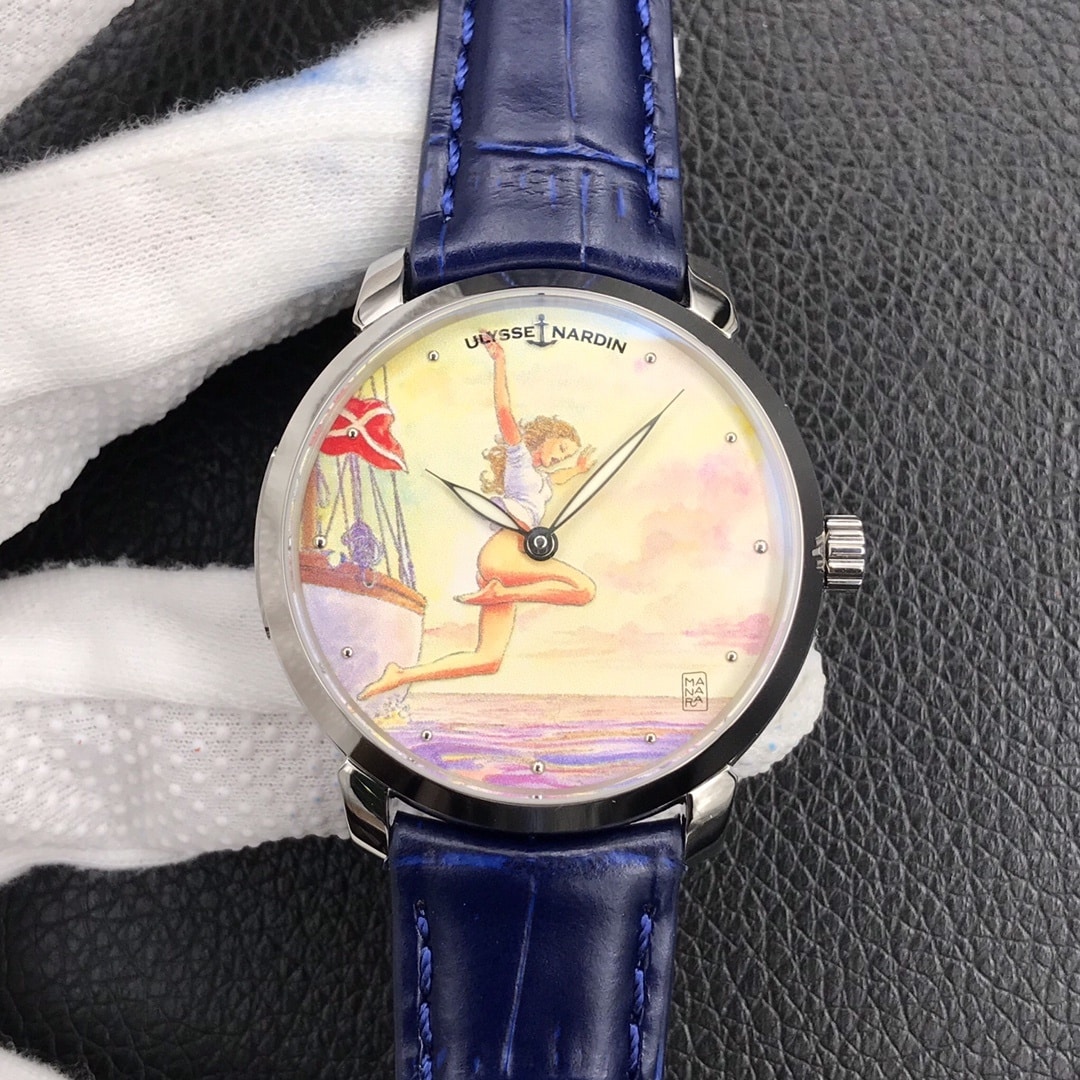 Premium Ulysse Nardin 3203-136LE-2/MANARA.03 Gilt Classic Limited Edition Timepiece CollectWatch