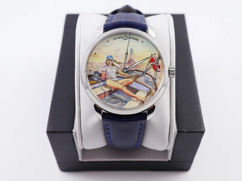 Limited Edition Ulysse Nardin Gilt Classic Series Collect3202-136LE-2/MANARA.02 Collector’s Timepiece for SEO