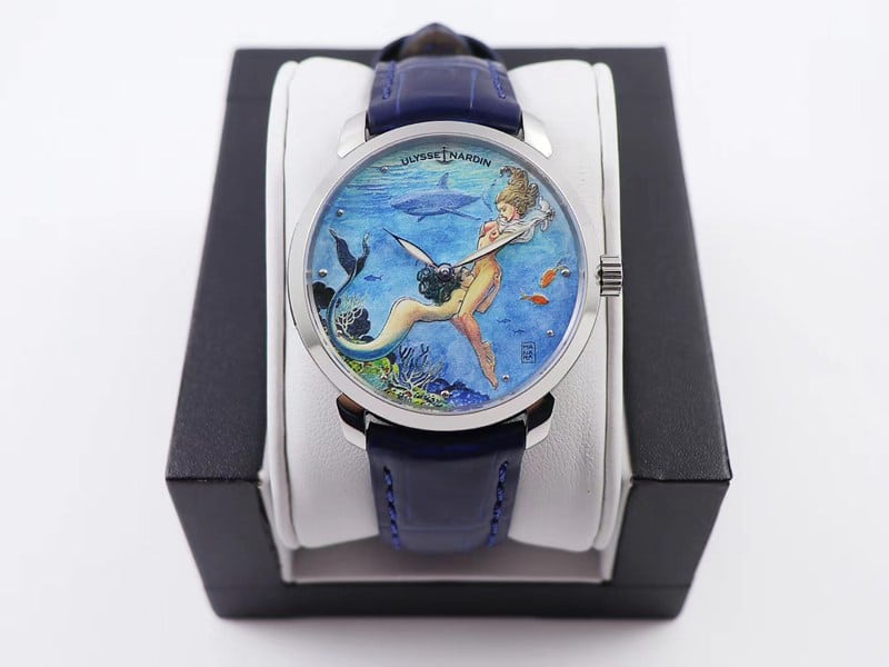 Large Factory CollectUlysse Nardin Gilt Classic 3203-136LE-2/MANARA.08 by FK