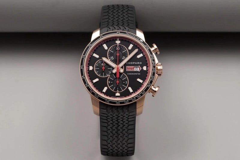 Chopard V7 Factory Racing Series Rose Gold Black Dial Boutique Mechanical Men's Wristwatch – Top Super Clone Craftsmanship Ultimate Masterpiece