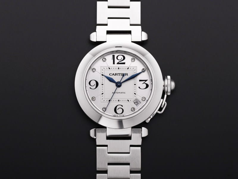 Cartier Pasha Series W31074M7 Women’s Automatic Mechanical White Dial, V9 Factory Premium Super Clone with Sapphire Crystal