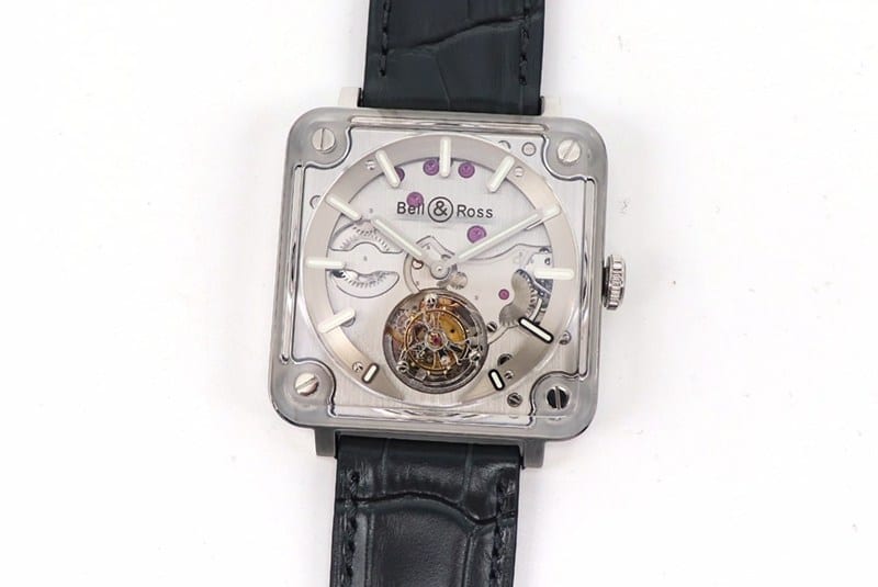 BBR Factory CollectBerlex Watches: New BR-X2 Tourbillon v2 Upgraded Upgrade with Transparent Sapphire Crystal Square Mechanical Design