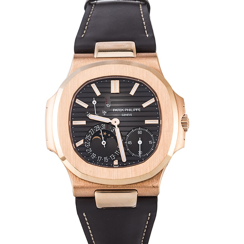 Patek Philippe Nautilus 5712 - Montre sport élégance à cadran bleu 5712/1A