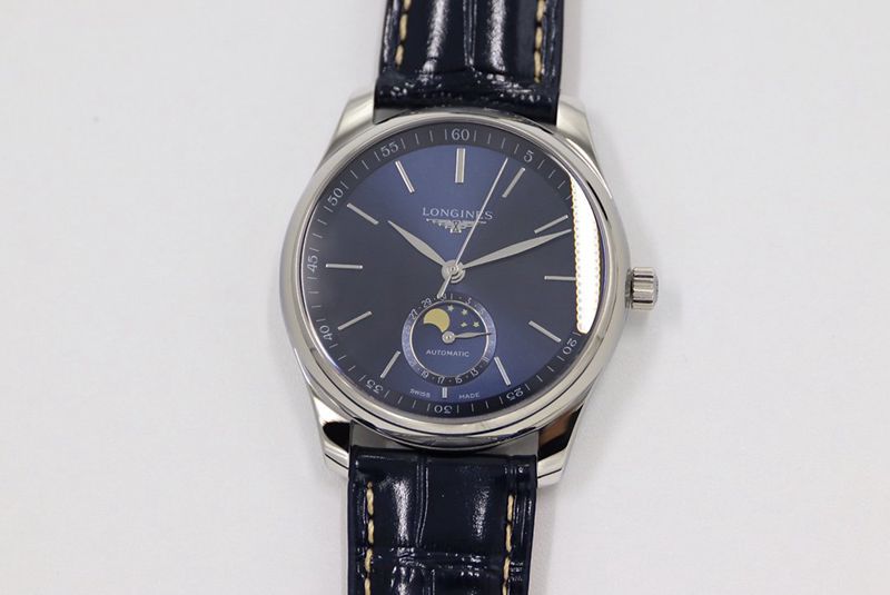Longines Master Collection Moonphase L2.909.4.78.3 Collectby GS Factory: Elegant Simple Blue Dial