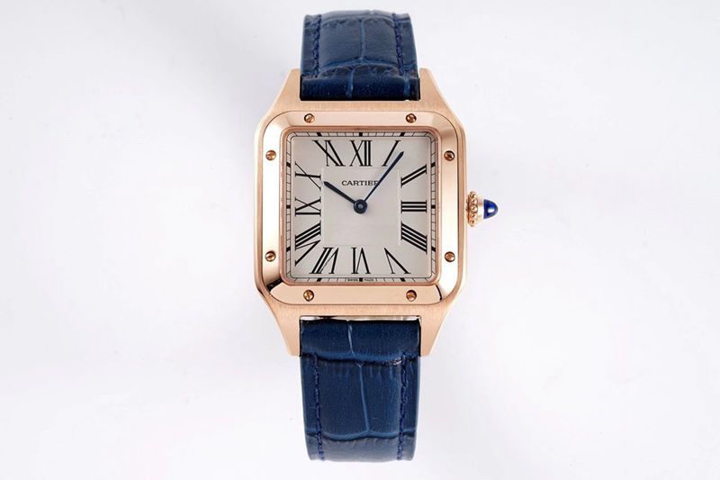 Cartier SANTOS-DUMONT WSSA0022 Couple Watches - OK Factory Top Collectwith 316L Steel & Swiss Quartz