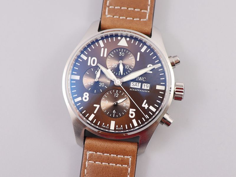 ZF IWC 3777 Pilot's Chronograph Series: Classic Perfect V2 Upgrade with Synchronized Movement
