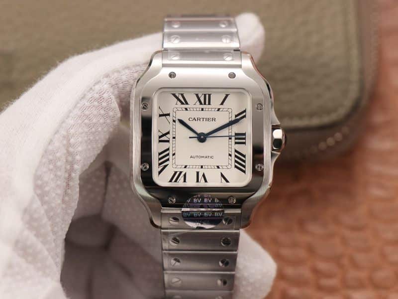 Cartier New Santos CollectWristwatch – Women's Medium 35.1 x 8.83 mm with SmartLink System