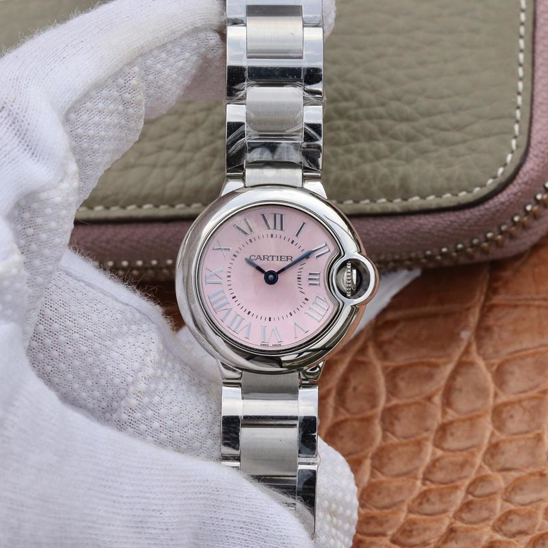 Cartier Blue Balloon Small Pink Watch – Top Super Clone Women's Series with Swiss 057 Movement