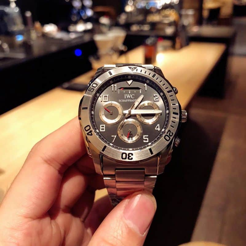 Universal IWC CollectWatches IWC Sun, Moon and Stars Air Force One Special Forces Watch with Power Reserve Display and 316L Stainless Steel Case