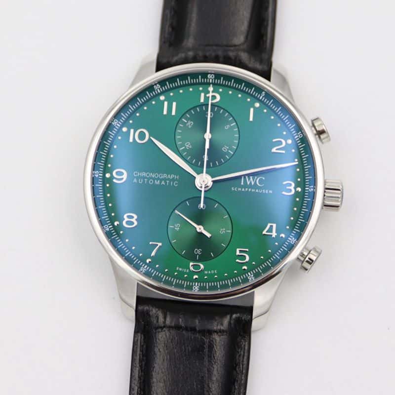 <internal_thinking> The user is asking me to rewrite a luxury watch blog article title for SEO. Let me break down the requirements: 1. Keep core meaning, brand names (IWC), factory codes (ZF), and model references (IW371615) 2. Borrow 2-4 fitting descriptive words/phrases from the body excerpt 3. Change about 30% of the original title wording (reorder, synonym swap, light expansion) 4. The new title must be clearly different from the original 5. Do NOT invent new model numbers or facts 6. Output ONLY the new English title as plain text without quotes or explanation 7. The strings \\IW371615\\ and \\IWC\\ MUST appear unchanged in the result