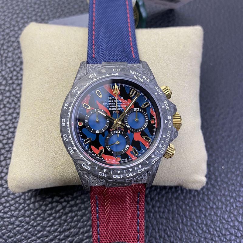 Top CollectRolex Cosmograph Daytona Carbon Fiber Customized Men's Mechanical Watch: Premium Quality Review