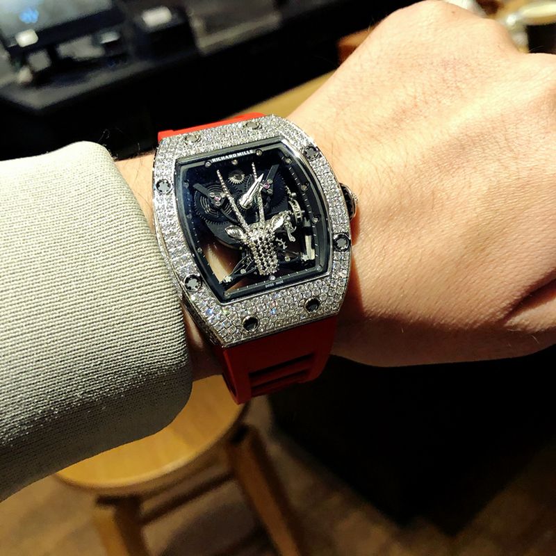 Richard Mille super clone watch RichardMille star series men's mechanical watch front view