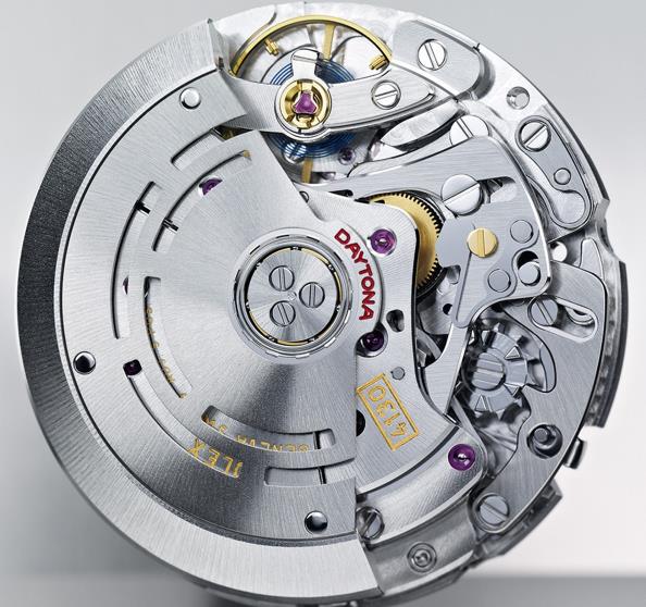 Mouvement chronographe automatique 4130 de Rolex Daytona : examen approfondi de son design compact et pratique