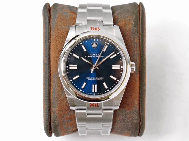 GS Factory Rolex Rolex Oyster Perpetual Pokémon 41mm 41mm 41mm Super Clone Deep Blue Dial CollectRolex Top Collect
