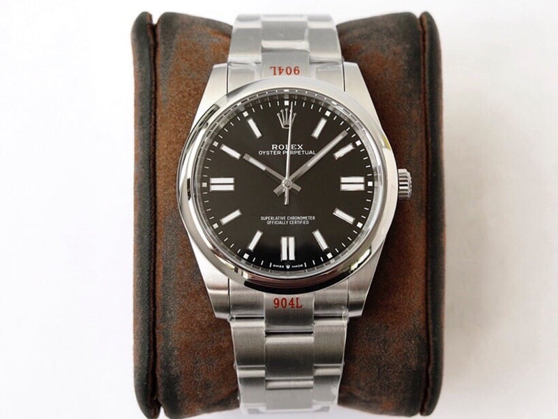 GS Factory Rolex Oyster Perpetual Pokémon 41mm Black Dial Super Clone Black Plate Collect