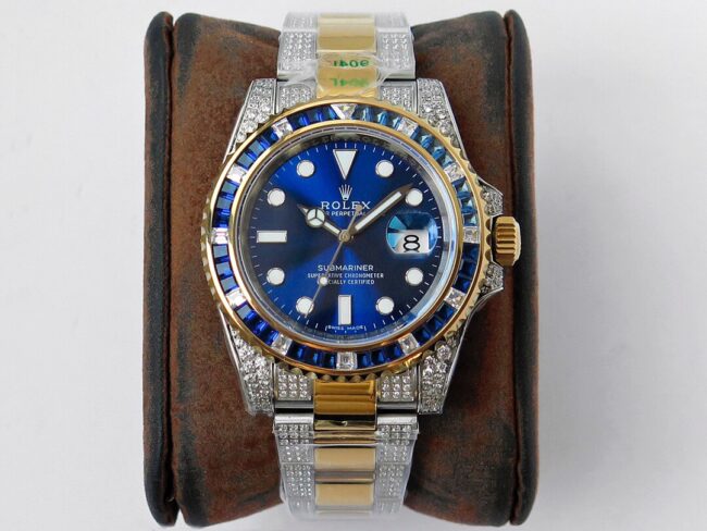 Rolex GMT-Master II Back Diamonds Customized Edition – Top Super Clone Luxury Sparkling Classic CollectWatch