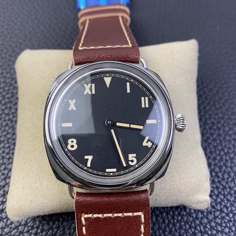 SF PAM00448 CollectWatch Review: Panerai Super Clone with P3000 Double Hairspring Hand-Wound Movement and Sapphire Mirror