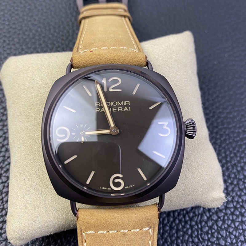 Panerai PAM00504 Titanium Super Clone with P3000 Double Barrel Movement and 5-Day Power Reserve Watch Quality