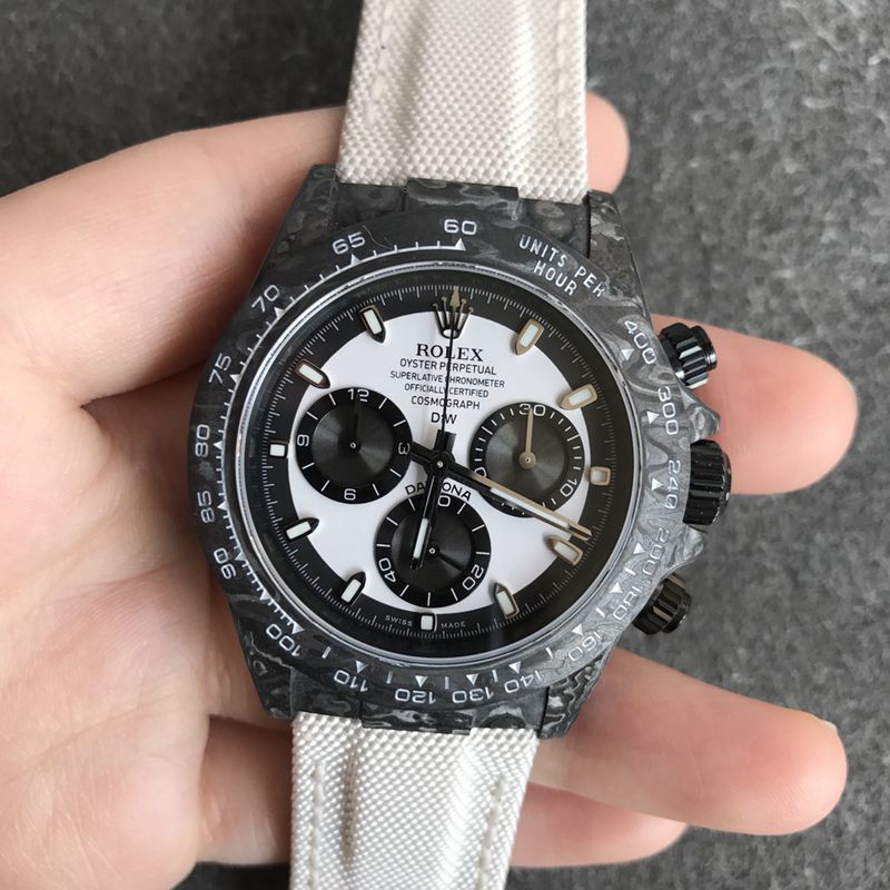 Premium Rolex Rolex Rolex Cosmograph Daytona Carbon Fiber Mechanical Chronograph for Men