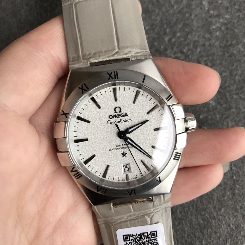Omega 39mm Fifth Generation Constellation Series Men’s Mechanical Watch, Super Clone CollectHighest Version Starburst