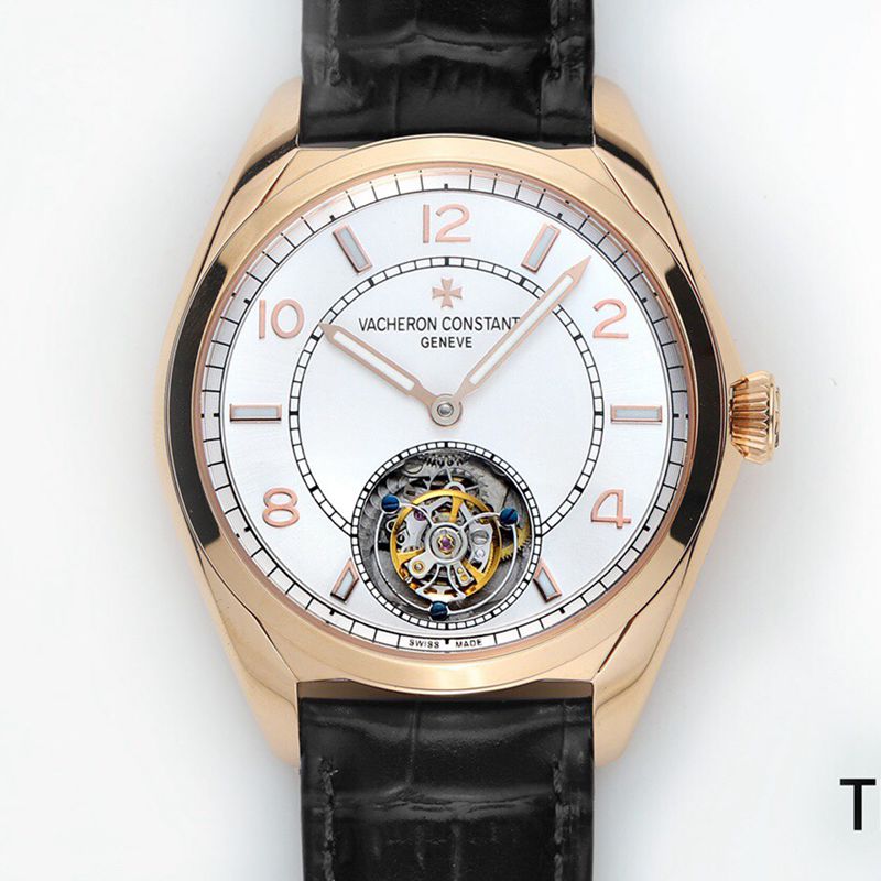 Best CollectVacheron Constantin Fiftysix Collection Men’s Automatic Tourbillon Watch with Refined Polished Design