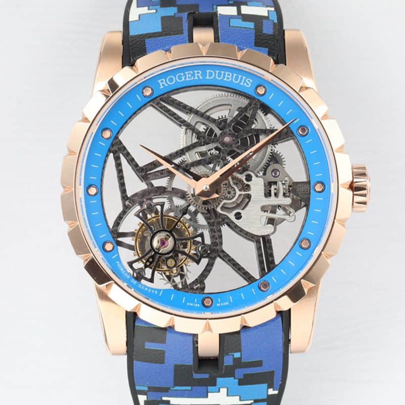 Precision-Engineered Roger Dubuis EXCALIBUR King Series Men’s Flying Tourbillon Watch