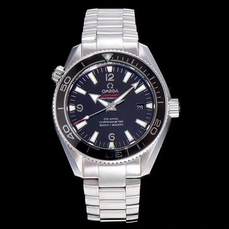 Omega Aquatimer Liquid Metal 1948 Men's Mechanical Watch: Top-Quality Ceramic Dial Super Clone