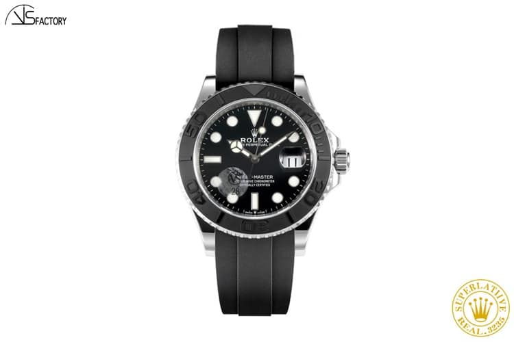top-tier Collectwatch VSRolex white yacht 42dial3235 mechanical super long standby front view