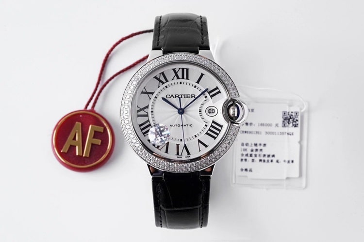 Cartier 42mm Blue Balloon Men’s Watch Latest Version AF Super Clone Masterpiece with Refined Formal Roman Dial