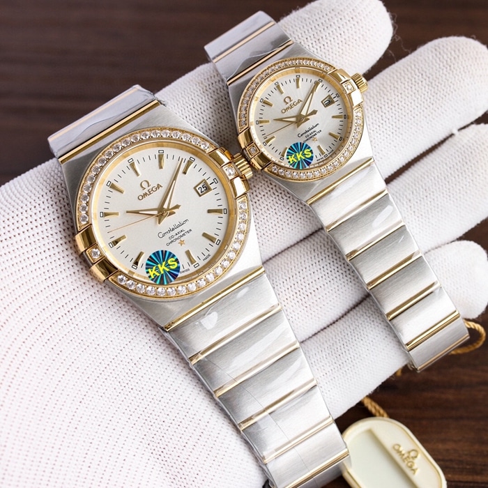 omega omega Double Eagle Constellation Couple's Watch